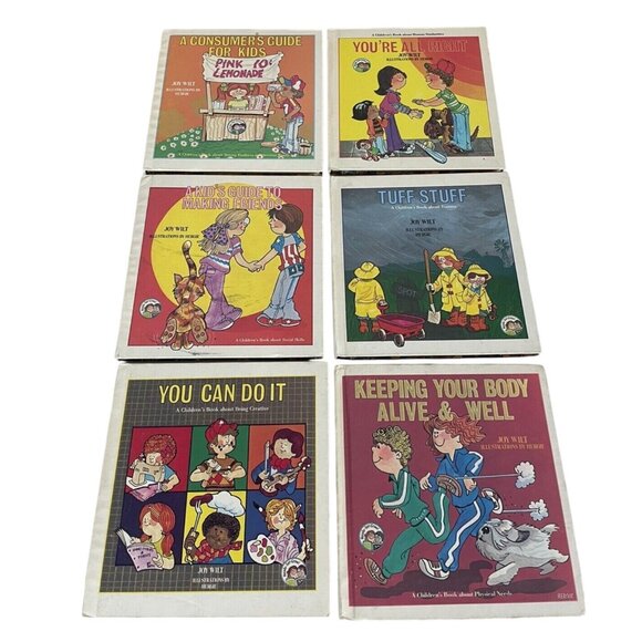 Joy Wilt Other - 1970s Ready-Set-Grow Childrens Books Joy Wilt Educational Hardcover Series